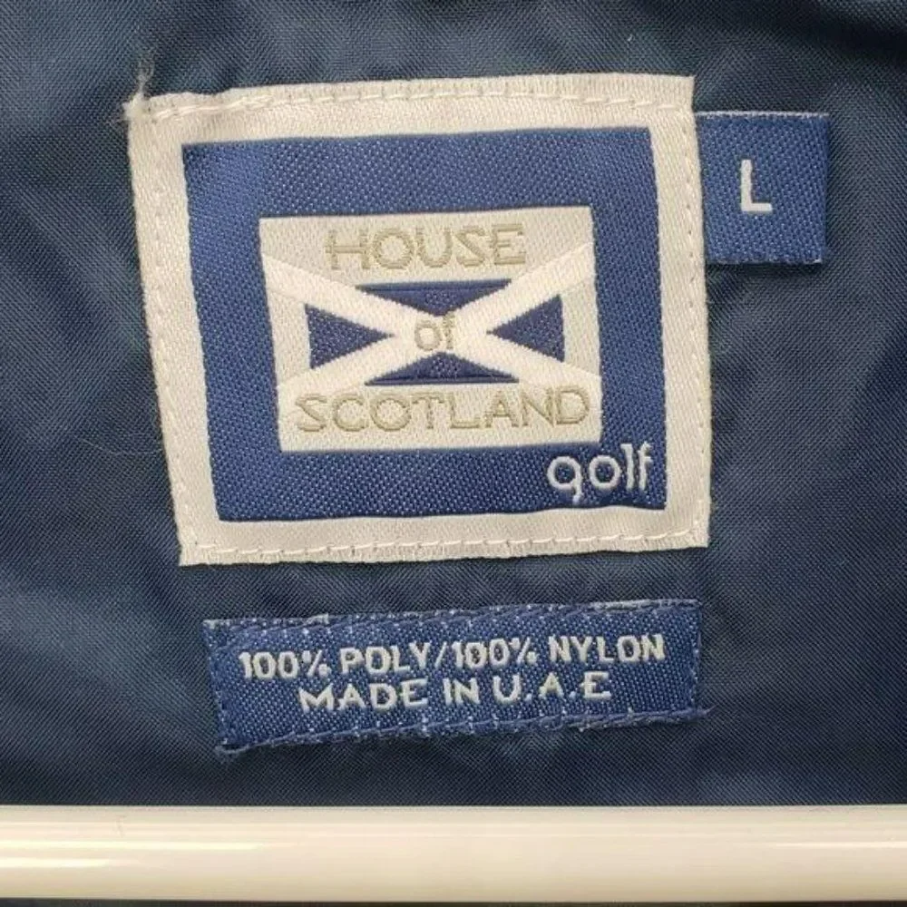 House of Scotland golf pullover‎ large vest Shirt
